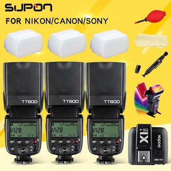 

Godox Thinklite TT600 TT600S Camera Flash Speedlite Diffuser + X1T-C/N/S/F/O Transmitter for Canon Nikon Sony Fujifilm Olympus