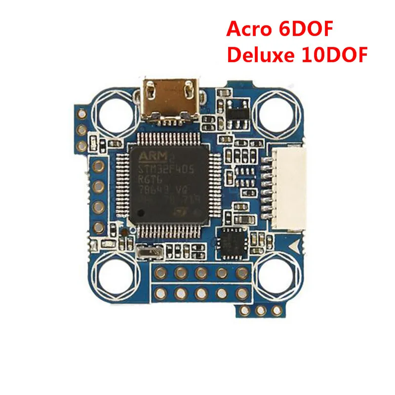 

iFlight Revobee32 F4 32K STM32F405 Acro 6 DOF / Deluxe 10 DOF Flight Controller for RC Drone Racing Multirotor Spare Parts