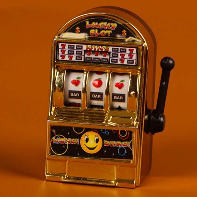 

1Piece Casino Lucky Jackpot For Fun Birthday Gift Children' s Fruit Slot Machine Mini Toy Funny Gags Practical Jokes toy