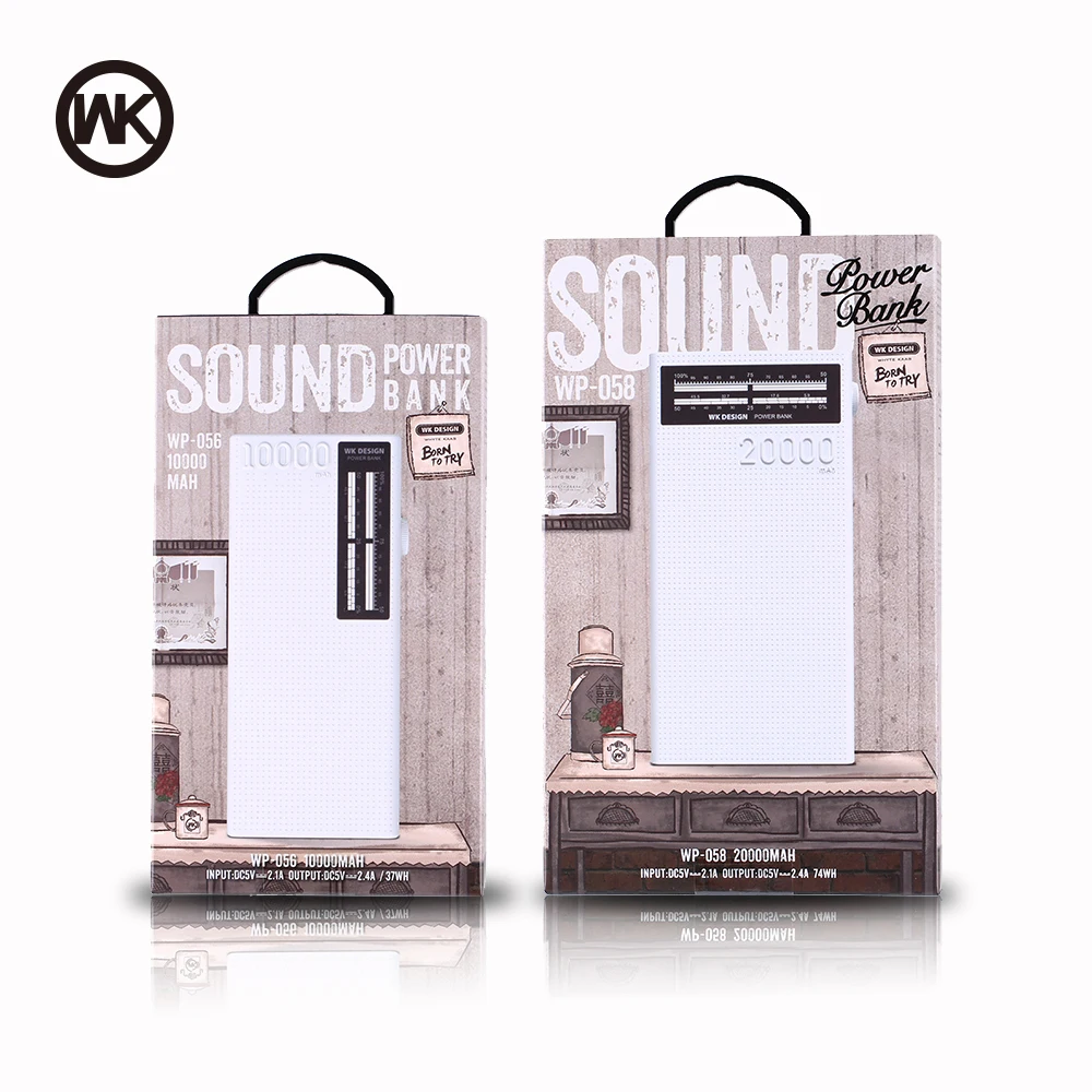 WK Portable Charger Power Bank 20000mAh Powerbank 10000mAh Battery Bank 18650 for Power Bank Xiaomi iPhone X XS Bateria Portatil WK Portable Charger Power Bank 20000mAh Powerbank 10000mAh Battery Bank 18650 for Power Bank Xiaomi iPhone X XS Bateria Portatil