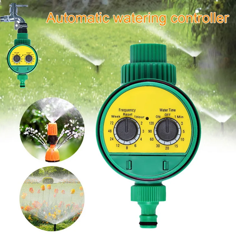 1 шт. таймер воды сад автоматический полив таймер шланг кран контроллер таймер с ЖК-дисплеем