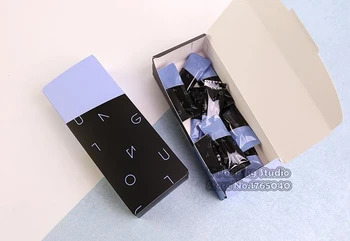 

21.3*8.6*5cm Purple Green paper biscuit box,Cookie pastry Paper Box, Macaron Chocolate Snacks Sweet packing boxes100pcs/lot