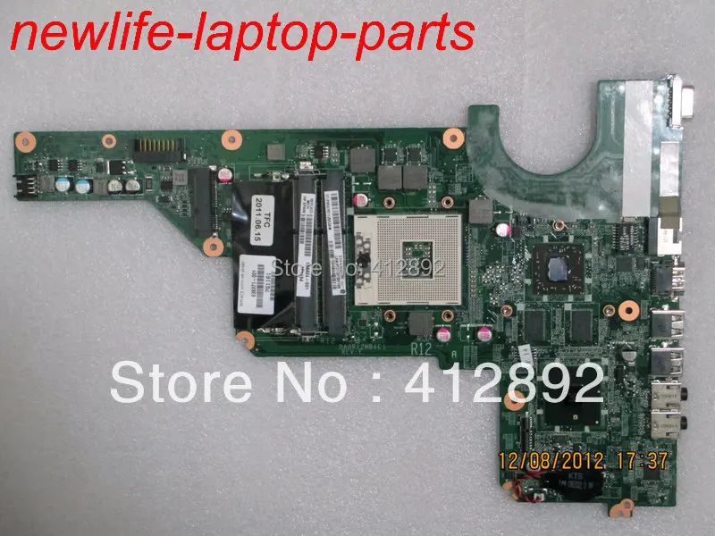 original G4 G6 font b motherboard b font 636371 001 DA0R12MB6E1 31R12MB0020 DDR3 100 work test