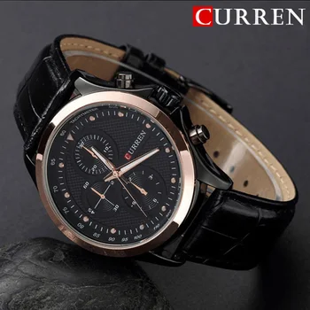 

2019 High Quality CURREN Brand Watches Men Quartz Male Clock Fashion business Watch relogio masculino Xfcs
