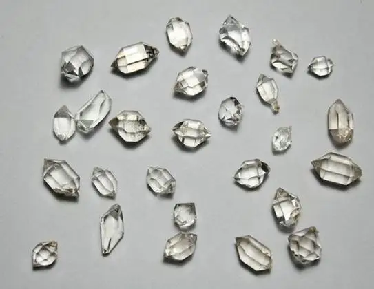 27 шт. AAA + высокое качество алмаз херкимера кристаллическая точка 107g|diamond sphere|crystal