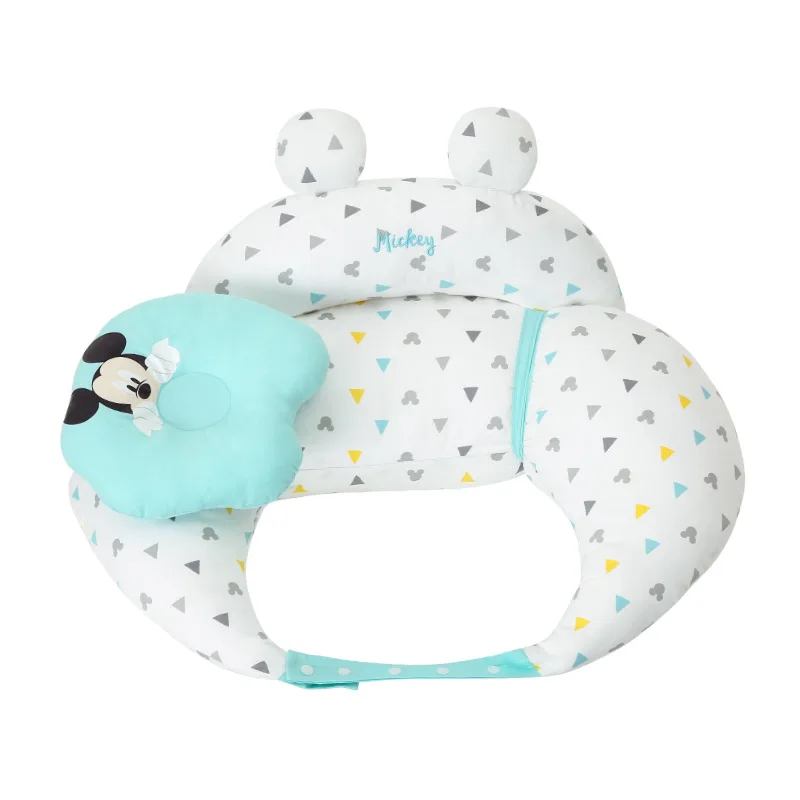 Disney feeding artifact breastfeeding pillow belt seat pillow pillow anti-swelling milk chair support - Color: 1