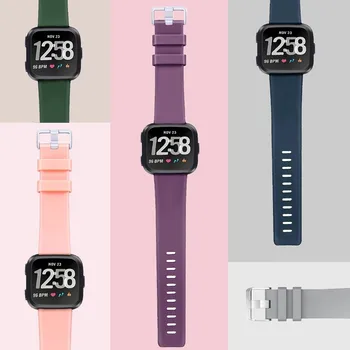 

Duszake Replacement Band For Fitbit Versa Lite Edition Soft Silicone Waterproof Wrist Bracelet Strap For Fitbit Versa