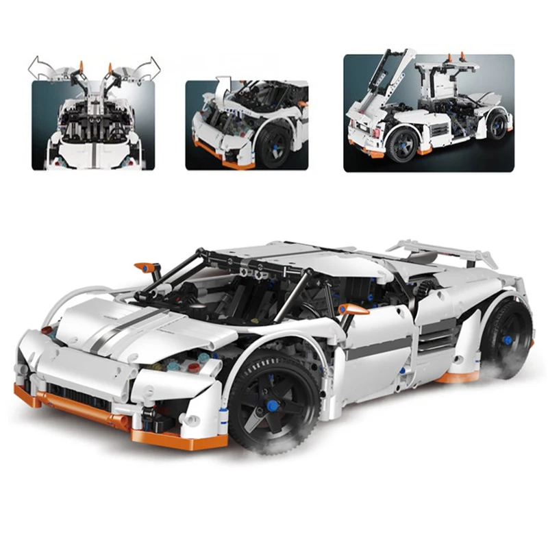 

Genuine Technic Series 20052 1950pcs The Predator Supercar MOC 2811 Racing Car Model Building Kits LegoINGLYS Blocks Bricks Toys