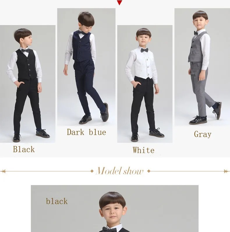 Boys Vest Clothing Set (4)