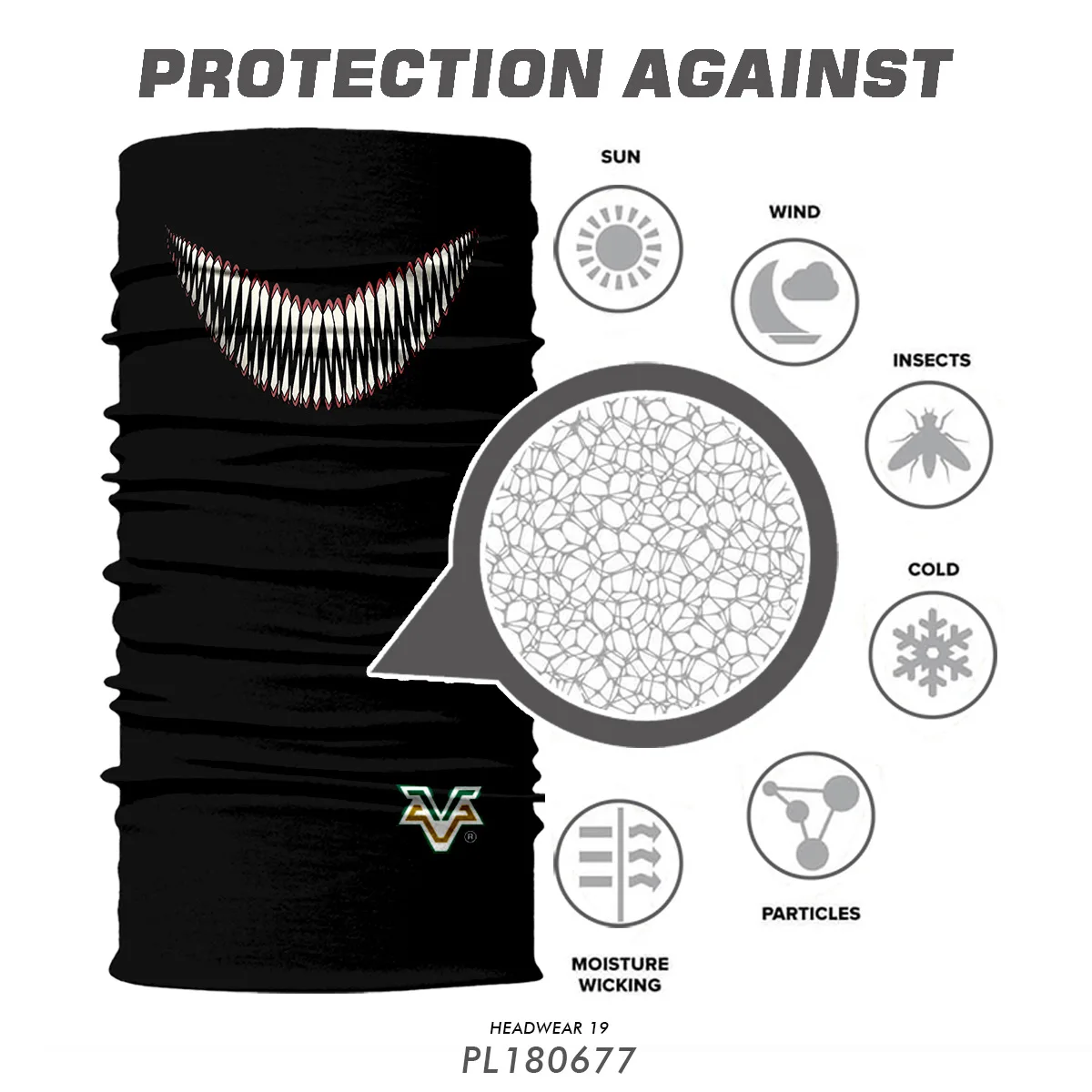 Стильный Веном бесшовная маска для лица Аниме Толстовка для женщин Heaewear Спорт на открытом воздухе бандана шарф в стиле милитари УФ защита шеи гетры