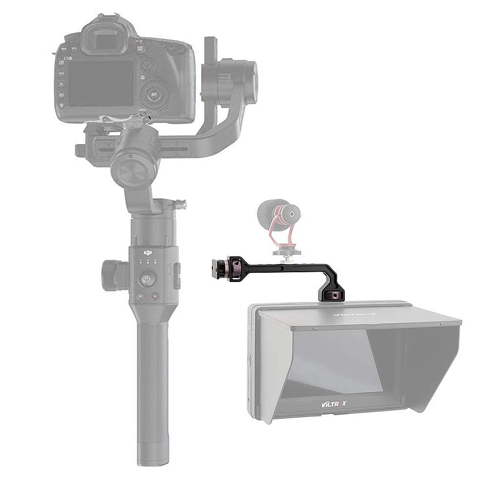 Удлинительная пластина для DJI Ronin S 1/4 &quotмонитор крепление видео свет адаптер