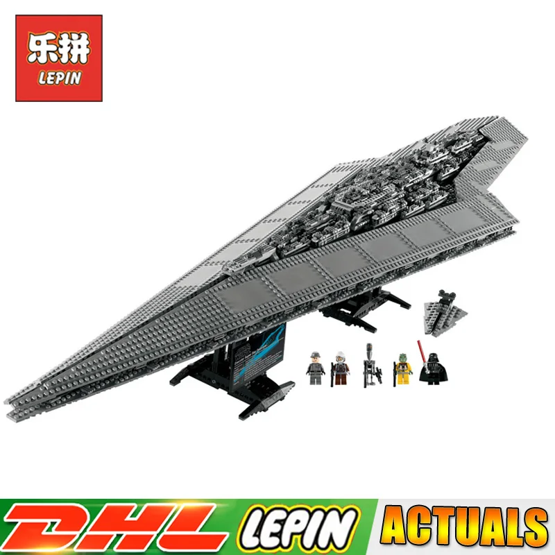 

Lepin 05028 Star Wars Execytor Super Star Destroyer Model Building Kit Block Brick Toy Compatible LegoINGlys 10221