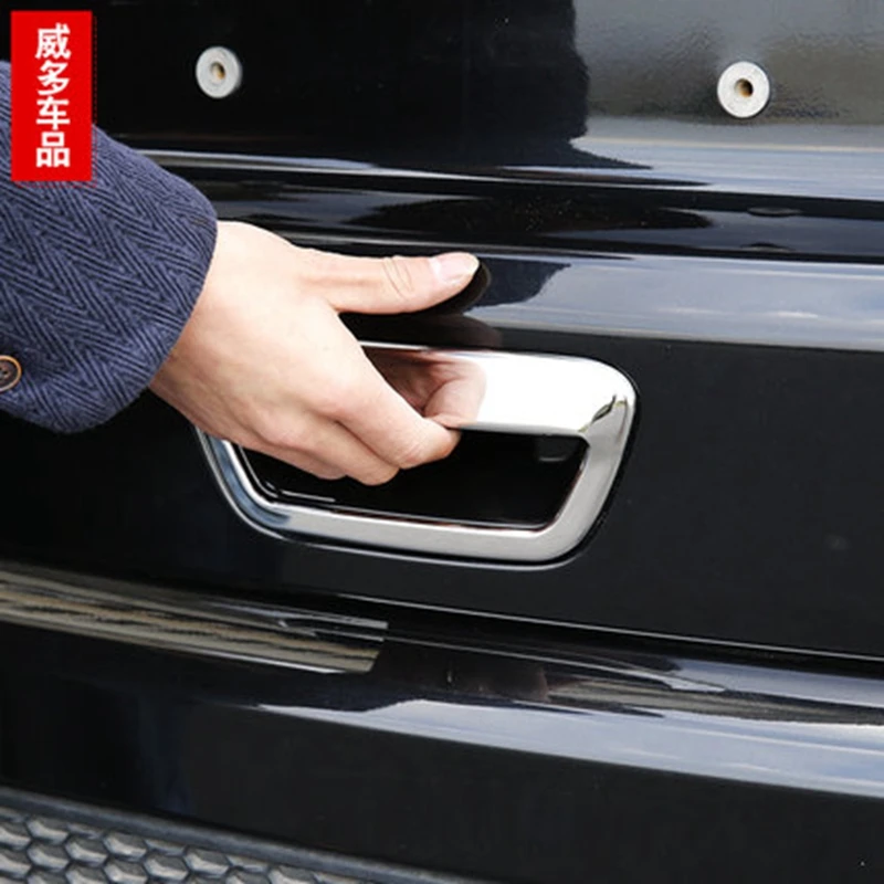 Auto Parts ABS Chrome Rear Trunk Door Handle Cover Trim