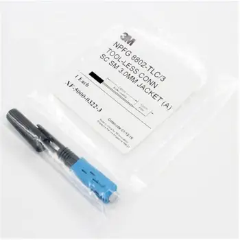 

1000PCS/lot 3M 8802 Fiber Optic Connector/FTTH Connector3M NPFG 8802-TLC/3 SC