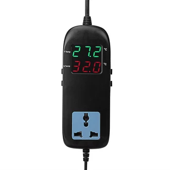 

Mini Digital Temperature Controller 220V 10A LCD Display Thermostat EU Plug
