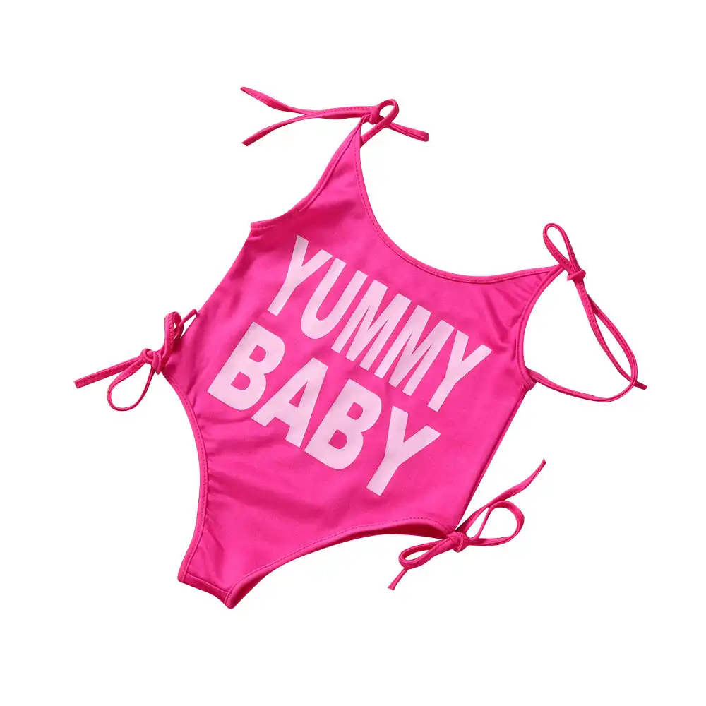 arloneet baby girl swimwear bowknot patchwork bikin