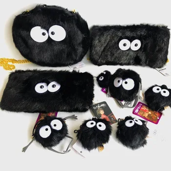 

IVYYE Spirited Away Anime Plush Coin Purse Cartoon Soft Change Purses Coins Pouch Money Wallet Card Key Bags Kid Gifts