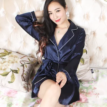 

Pink Silk Robes For Women Pijamas Batas De Seda Peignoir Kimono Robe Satin Robe Sexy Peignoir Femme Soie Satin Robes Women