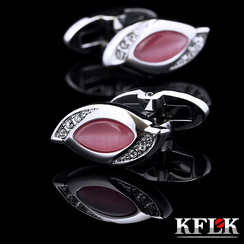 KFLK jewelry shirt cufflinks for womens Brand lady Cuff links Wholesale