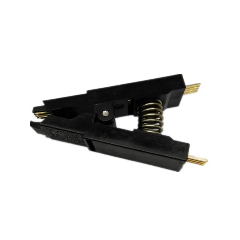 

10pcs/lot ProgrammerTesting Clip SOIC 8 DIP 8 Pin IC Tools Chip Way SMD Programming SOP8 Fast Straight Clamp