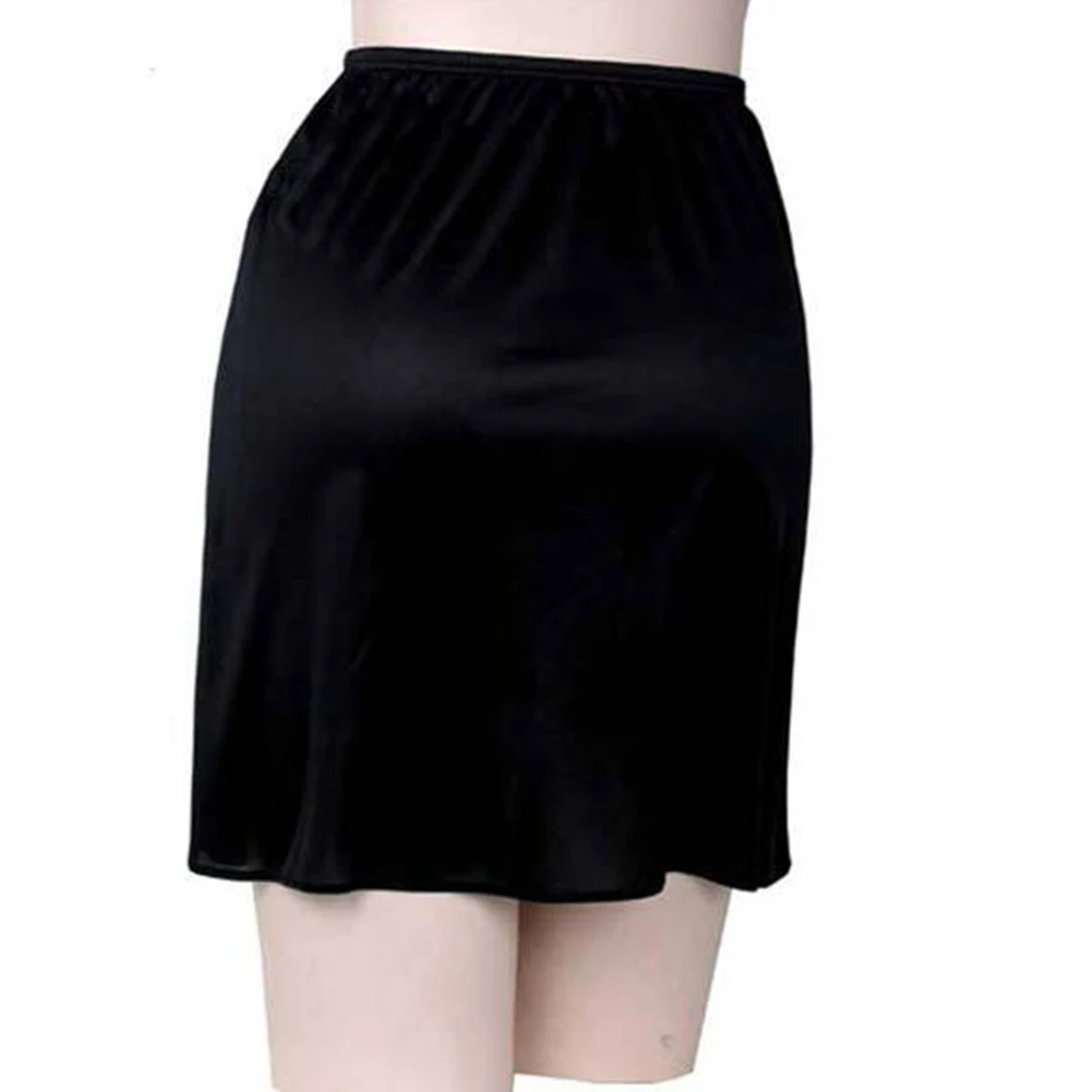 Women Half Slips Casual Female Underskirt Petticoat Underskirt Loose Fit Sexy Under Dress Summer Lining Skirts