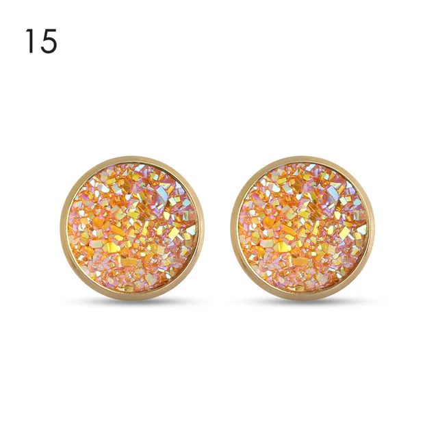Espiando Nuevos Pendientes De Mujer De Piedra De Cristal De Espiando Nuevos Pendientes De Mujer De Piedra De Cristal De