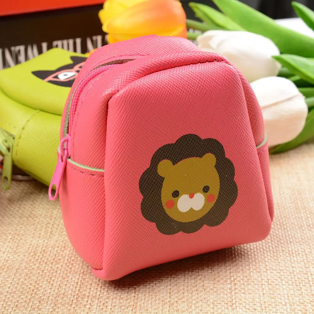 222 Cartoon Small Animal Zipper Bag Short Key Bag Wallet Package Gift Bag girl women gift Pack