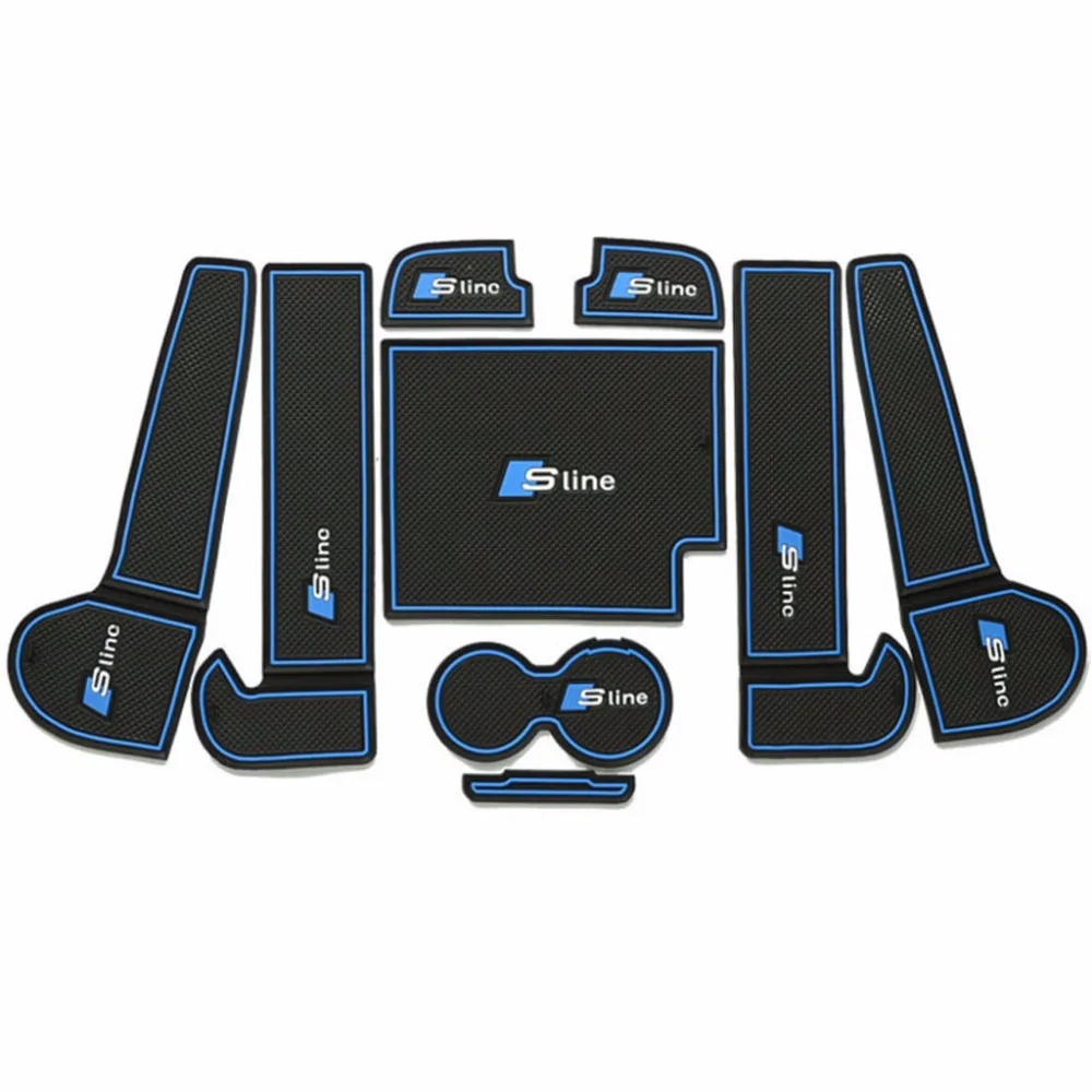 Car Interior Door Slot Pad Cup cushion Automotive decoration part