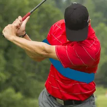 Golf Arm Posture Motion Correction Belt Golf Training Aids Golf Equipment Elastic Arm Posture Correction Band Belt 39x7cm