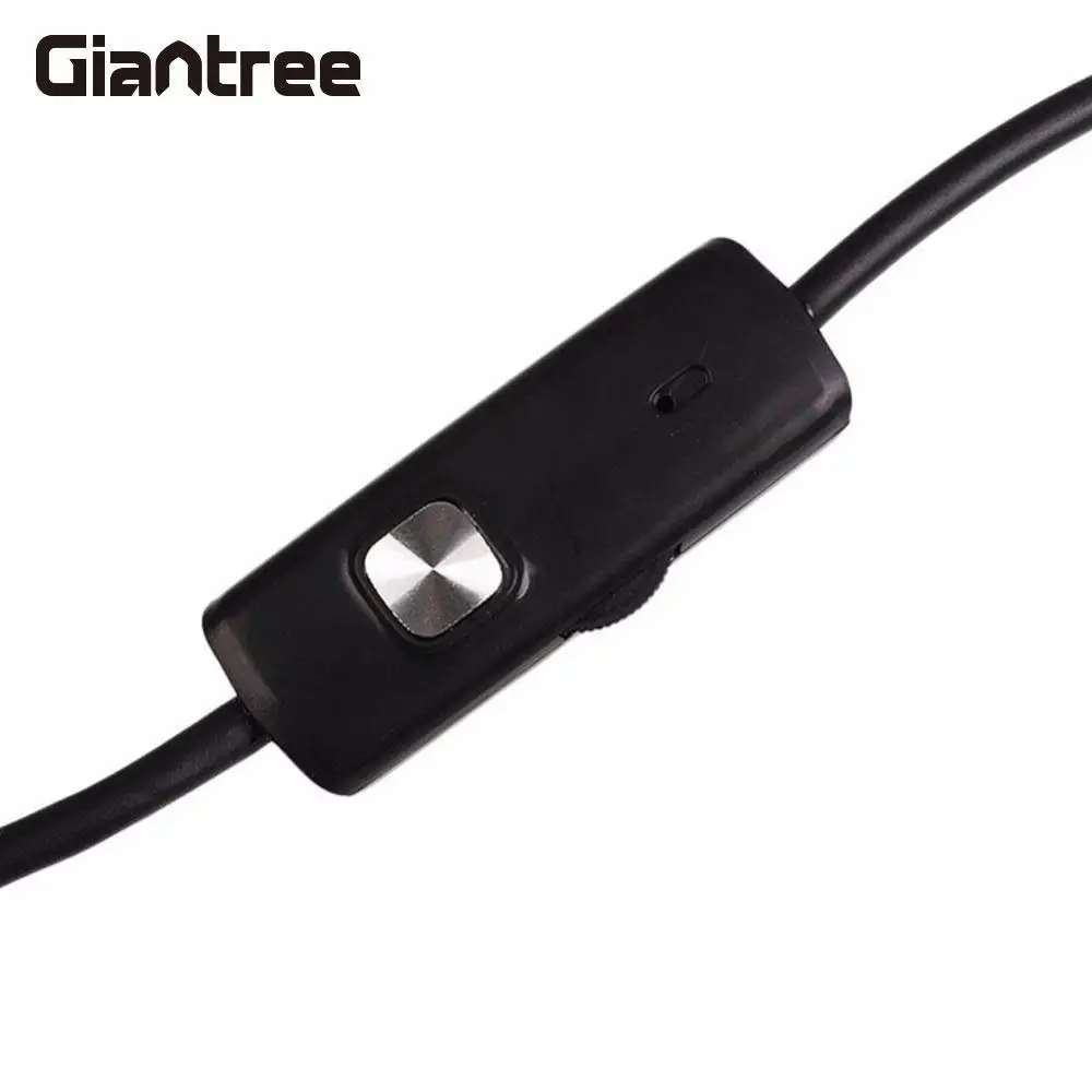 Giantree 2 м 7 мм USB бороскоп Android эндоскоп инспекционная светодиодный трубки видео IP67 Камера Сфера OTG USB Endoscoop Камера бороскоп