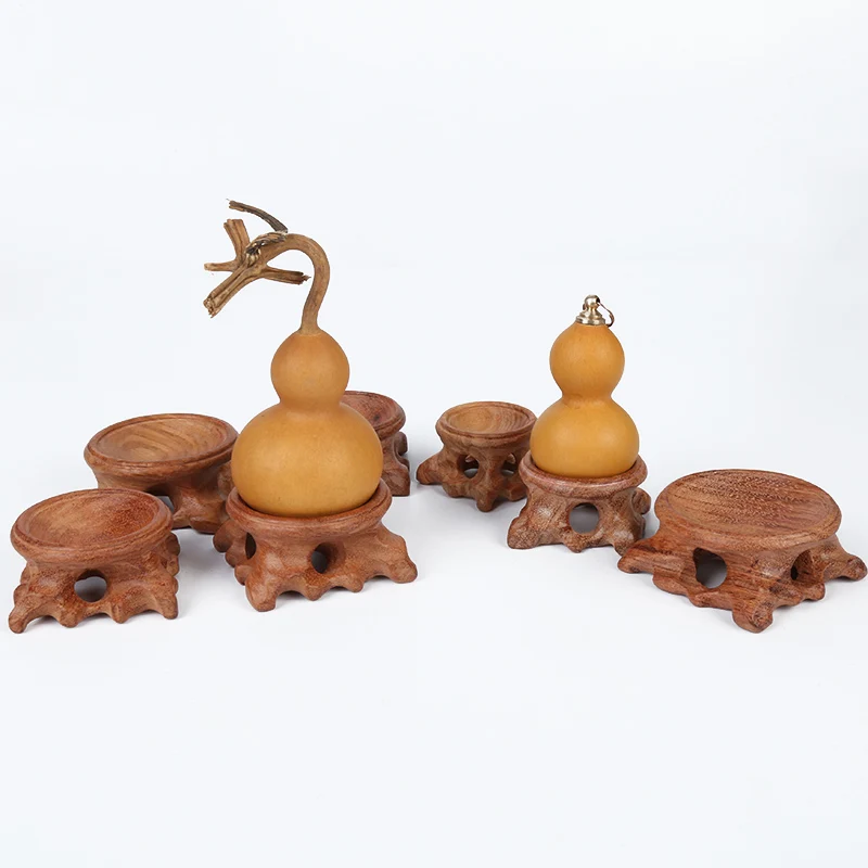 

Wood Display Stand Base For Crystal Ball Sphere Home Office Desktop Decoration KM88