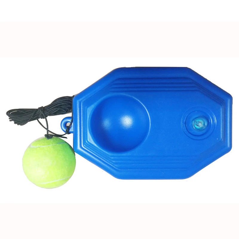 

1 Set Tennis Trainer Tennis Base+Training Ball with Rope Durable Easy to Use FH99