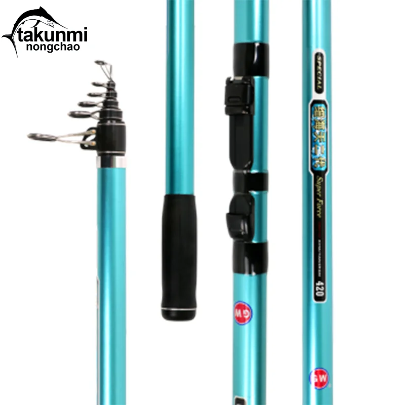 

Mini Size 99% Carbon Fiber Fishing Rod Portable Telescopic Fishing Pole Pesca Sea Fishing Rod 3.6M 3.9M 4.5M 4.8M