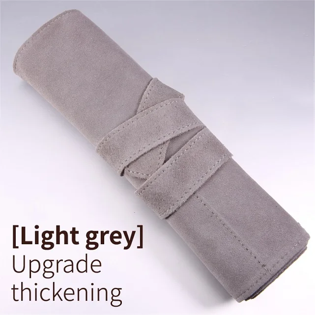 Парикмахерские ножницы складной мешок ножницы комплект для упаковки Ножницы сумка складные кожаные сумки парикмахерские волосы Чехол для ножниц сумка держатель - Цвет: Gray Flat