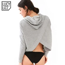 Lucylizz осенние женские ветрозащитные с капюшоном топы Для Йоги пуловеры, спортивная одежда спортивная фуфайка куртка для бега спортивная одежда