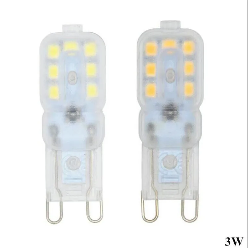 

G9 LED Lamp 3W 5W Mini dimmable LED Corn Bulb AC 220V SMD2835 Spotlight Chandelier lighting for living room home decoration