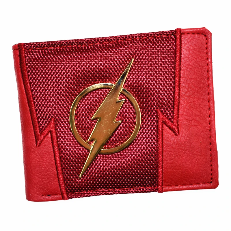 FVIP جديد وصول الرجال محفظة صغيرة DC محافظ فلاش/سوبرمان محفظة مع مطرزة و حامل بطاقة الصبي المحافظ FVIP جديد وصول الرجال محفظة صغيرة DC محافظ فلاش/سوبرمان محفظة مع مطرزة و حامل بطاقة الصبي المحافظ