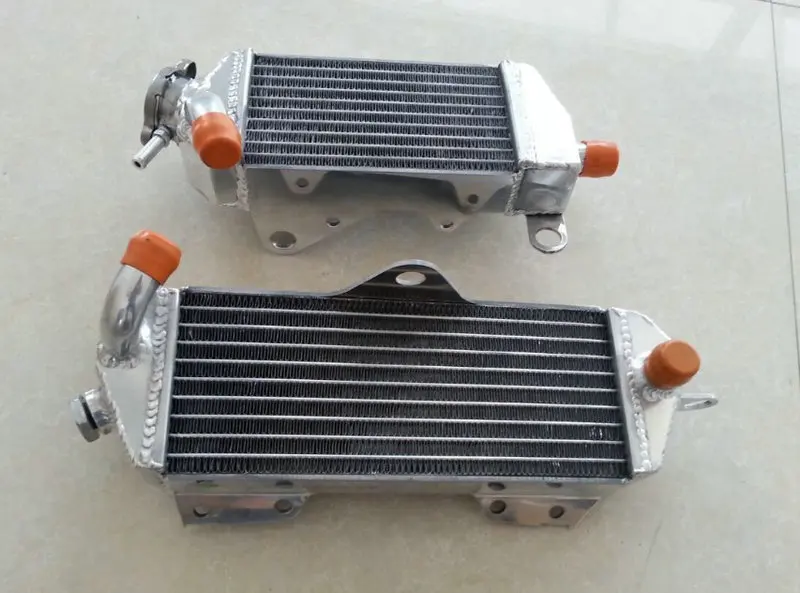 Алюминиевый радиатор для 1989 1994 Kawasaki KDX200 E E1 E6 KDX200E KDX200SR 2 тактный 198CC KDX 200 SR 89 90 91 92 93