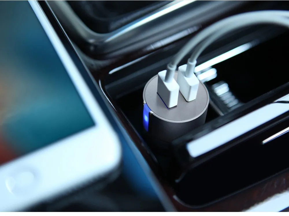 Nillkin автомобильное зарядное устройство адаптер Зарядка для iPhone Xiaomi двойное автомобильное usb-устройство для зарядки телефона универсальный мобильный телефон прикуриватель