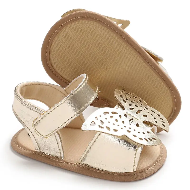 Butterfly Baby Sandals Summer PU Leather Newborn Girls Boys Cute Beach Nonslip Soft Soled Casual Sandals Butterfly Baby Sandals Summer PU Leather Newborn Girls Boys Cute Beach Nonslip Soft Soled Casual Sandals