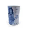 Alta calidad creativa euro Dólar cilindro de metal hucha ahorro bancario caja de dinero de la decoración del hogar de Banco niños pequeños regalos ► Foto 2/6