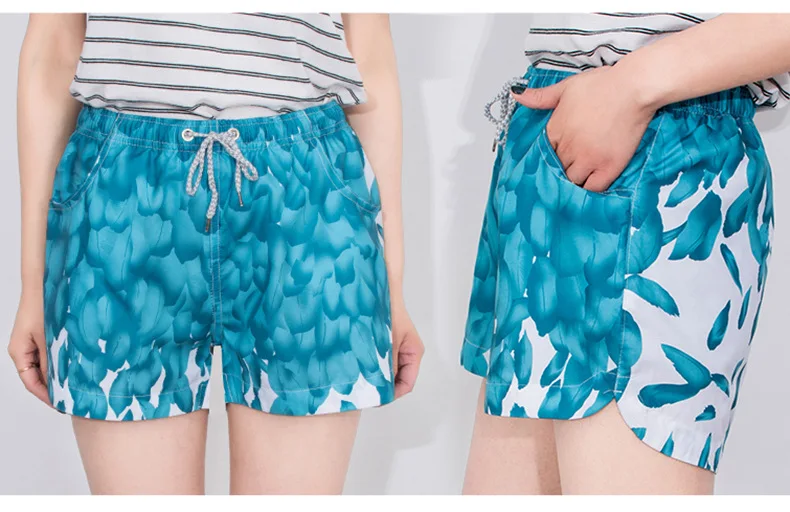 Мужские пляжные шорты 2019 Печатный шнурок свободный простой Универсальный корейский стиль досуг мужчины s летний больших размеров тонкие