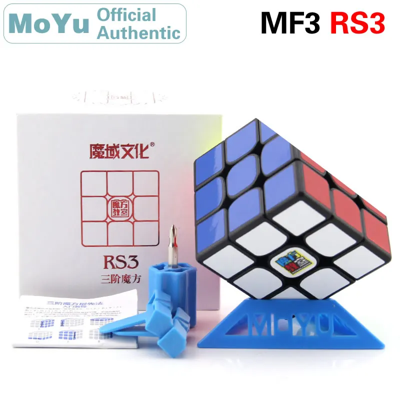 MoYu 3x3x3 куб профессиональный магический Cubing классе RS3 3x3 Cubo Magico Cubos головоломки Скорость Cube Непоседа игрушки Обучающие NEO