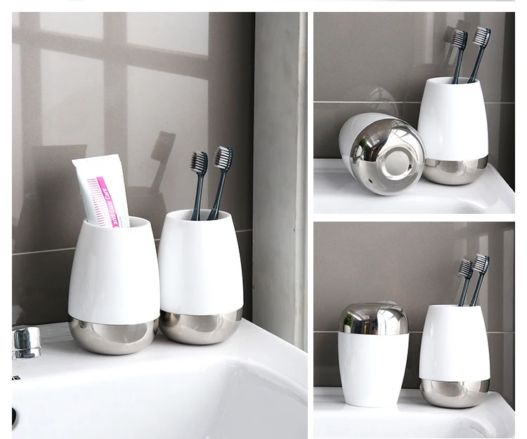 ORZ 2 шт креативная зубная кружка Bethroom набор аксессуаров держатель зубной щетки чашка нормальная температура чашка для воды