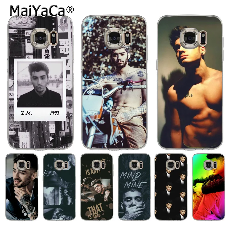 Мягкий чехол из ТПУ MaiYaCa Zap Zayn Malik Tatto Для samsung galaxy s7 edge s6 plus s5 s9 s8 plus|Бамперы| |