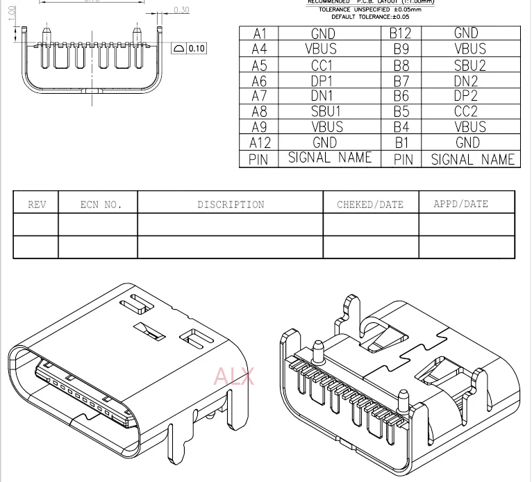 10 шт. USB-3.1 TYPE-C SMD гнездо 16 P 16 PIN DIP4 SMT Hd интерфейс передачи для смартфонов разъем зарядки