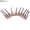 Аксессуары DRELD для dremel, 10 шт., 2,35 мм, зеркальная полировка, алмазный режущий диск, оправка, отрезной Держатель колеса для вращающегося инструм... ► Фото 1/6