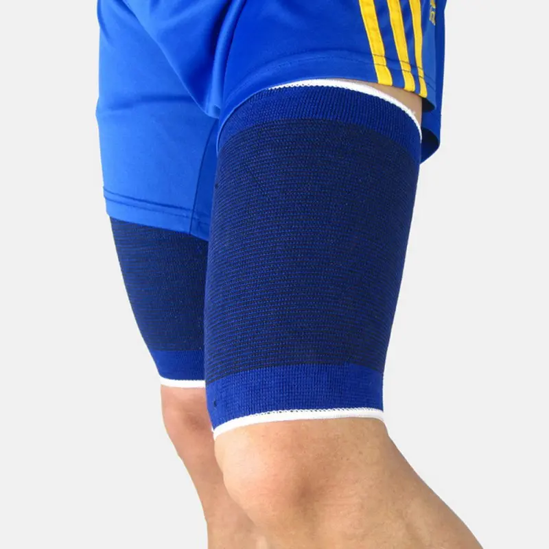 2 PCS Cycling Thigh Sport Protect Leg Sleeve Sport Compression Stretch