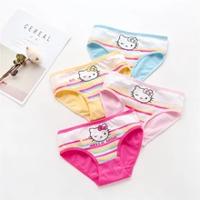 new fashion child underwear kids panties girls' briefs female lovely cartoon panties children clothing baby 1pcs