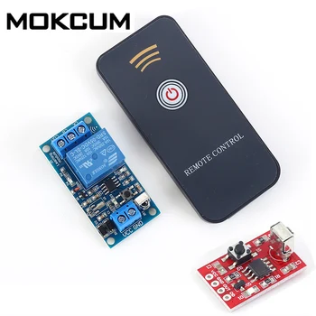 

DC 3V-5V 1-Channel Infrared remote control switch module Infrared Receiver Board Module Remote Controller